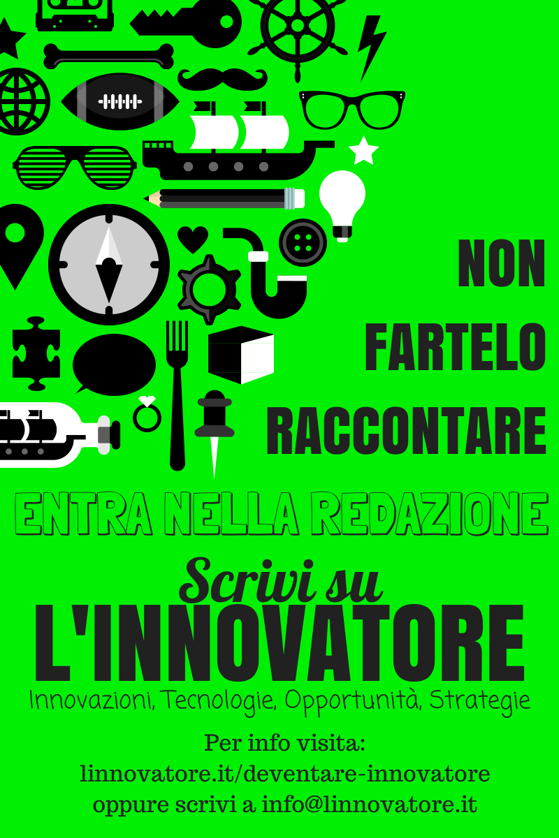 Immagine per diventare un innovatore. Diventa parte della redazione!