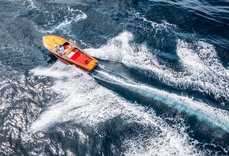 motoscafo Riva a Santa margherita