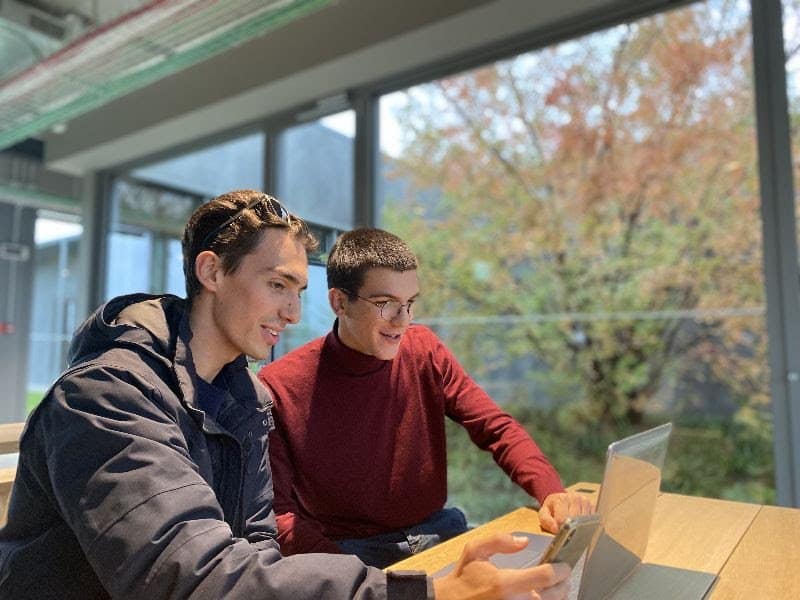 Filippo Casellato e Umberto Bolzoni, creatori di E-TRASH