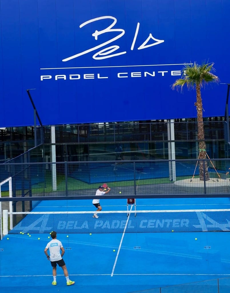 Bela Padel Center a Barcellona, campo da padel