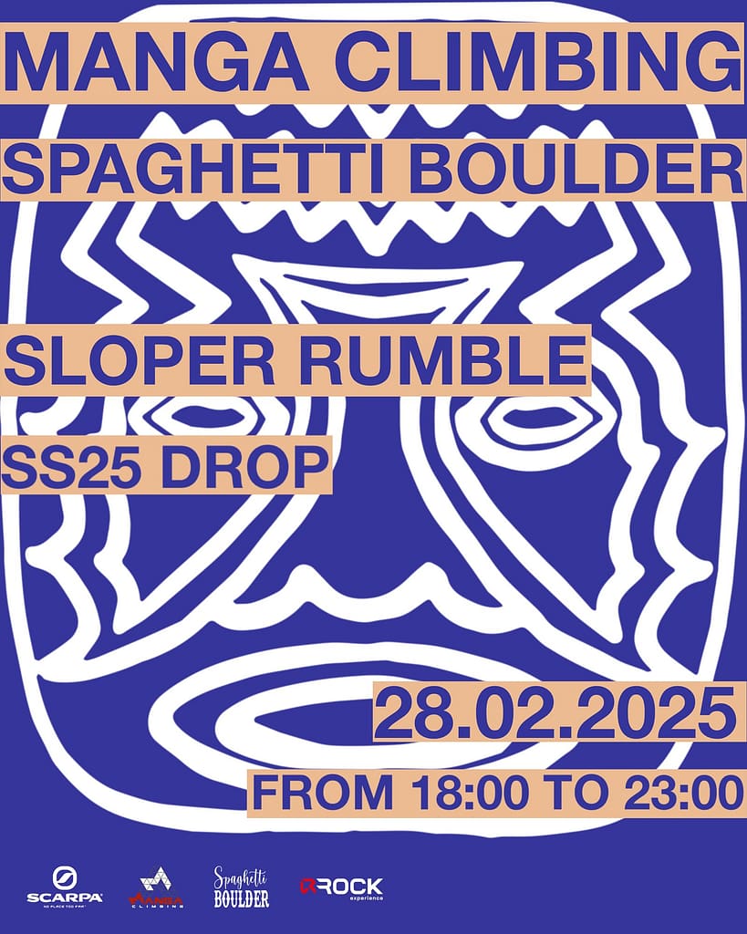 poster del Contest Spaghetti Boulder al Manga