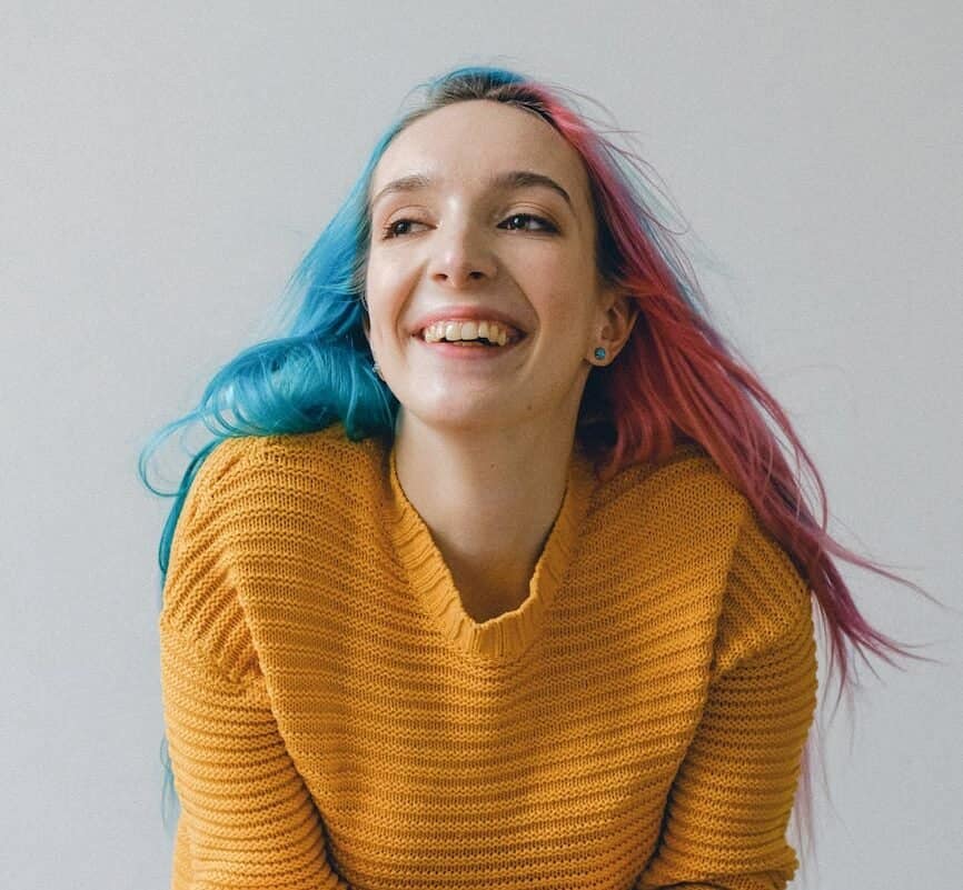 portrait of smiling woman