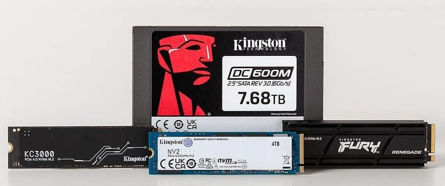 esempi di SSD kingston technology
