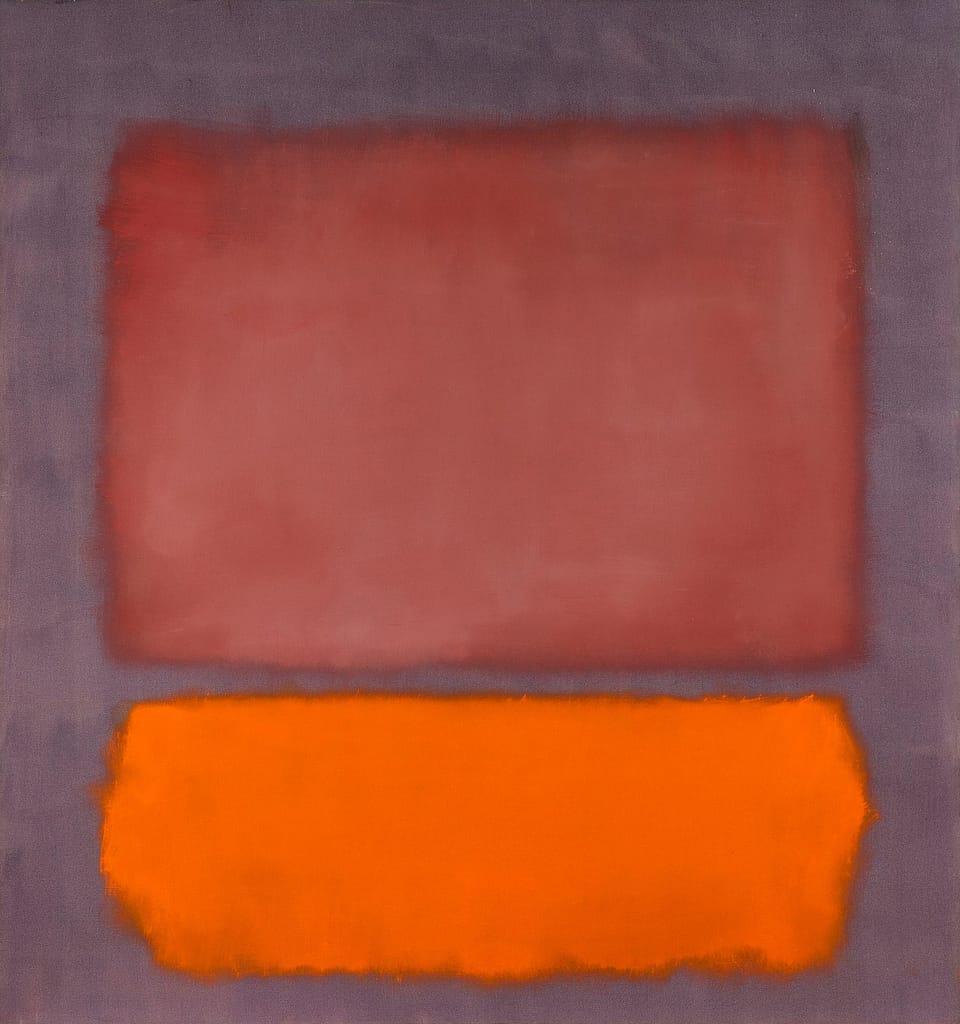 Mark Rothko, Senza titolo, 1962
olio su tela, cm 206,5 x 193,5
Stoccarda, Staatsgalerie Stuttgart
© Kate Rothko Prizel & Christopher Rothko / ARS, New York, by SIAE 2025