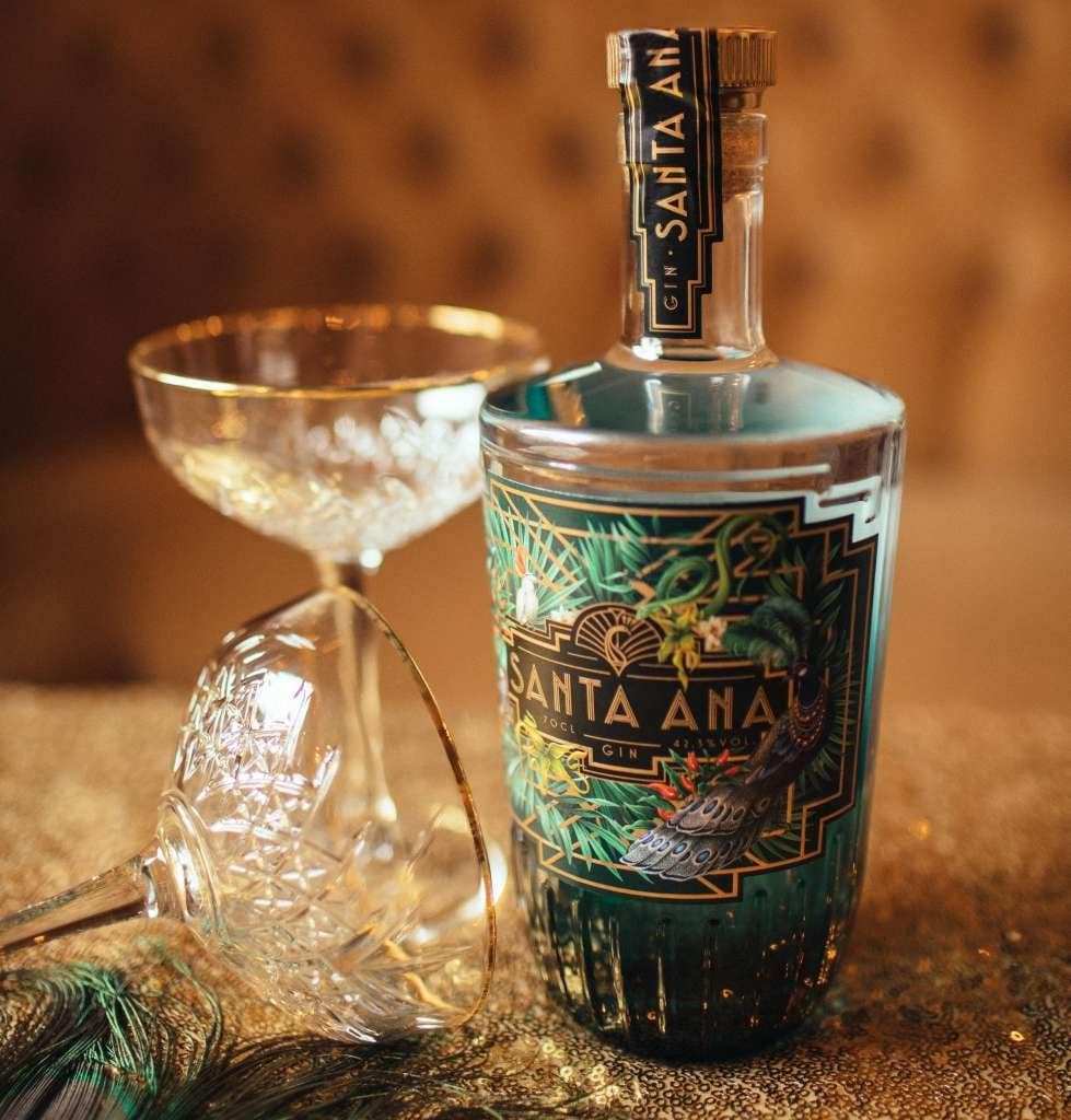 bottiglia di Santa Ana gin