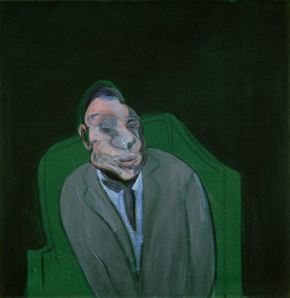 Francis Bacon, Testa di uomo, 1960 olio su tela, cm 85,2 x 85,2 Norwich, Sainsbury Centre for Visual Art